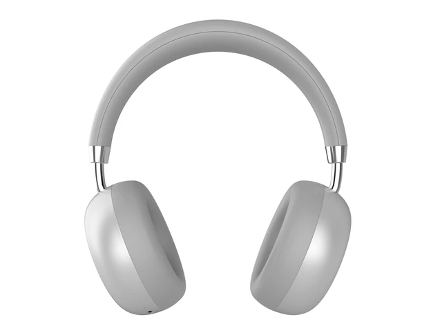 Alt view image 4 of 5 - RCA WAVE-50 Wireless Over-Ear Headphones with Built-in Mic, Voice Assistant & 90 Rotating Ear Cups, White