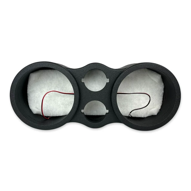 Alt view image 2 of 5 - MENACE AUDIO Dual 8" with 2 x 3.5 Tweeters Empty Midrange Enclosure