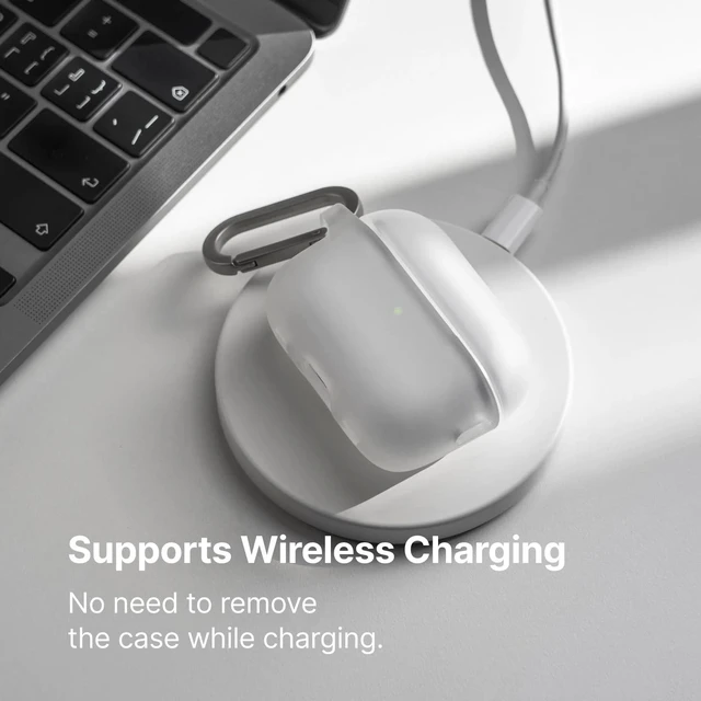 Alt view image 4 of 5 - RHINOSHIELD Earbuds Case for AirPods 5/4 - Sage Green