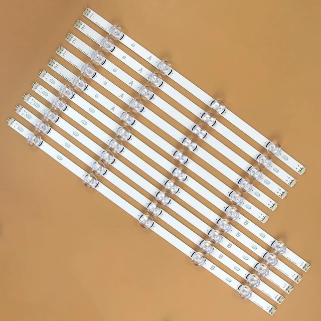 Alt view image 2 of 5 - GuuYebe LED Backlight Strip TV Replacement Parts for 50 inch TVs 50LB5500 50LB5610 50LB5620 50LB565V 50LB5700 50LF5800 50LB580V 50LB650V 50LB653V 50LY761H 6916L-1978A 6916L-1979A 6916L-1983A