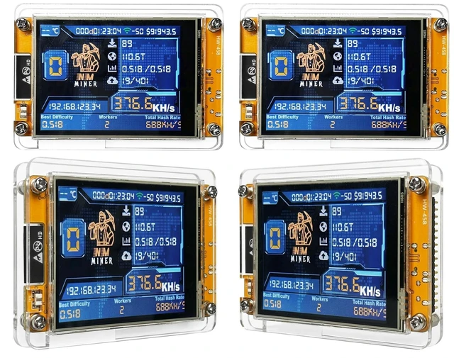 Main image of Mineblock Miner Forge PRO 2.0 BTC Solo Miner USB-C LCD Display
