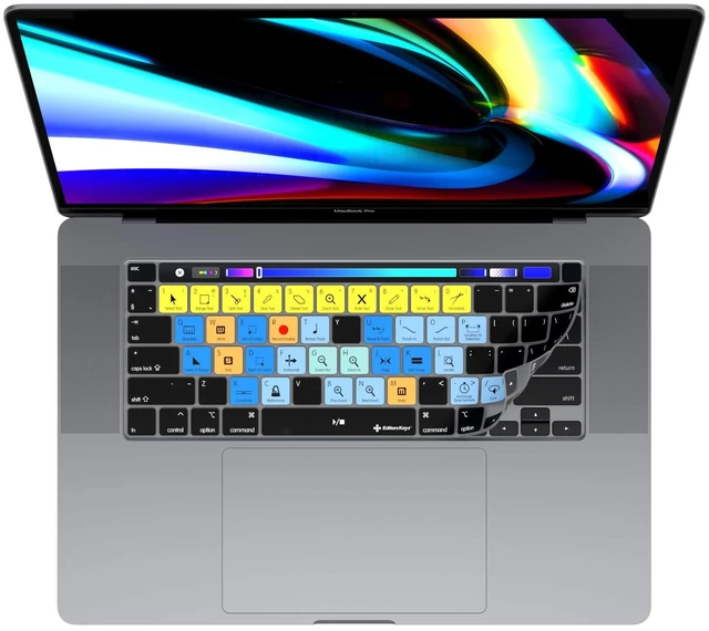 Main image of Keyboard Cover Designed for Steinberg's Cubase for 13" & 16" MacBook Pro 2020+ ^^ Cover by Editors Keys ^^ Will not fit Other MacBook Models