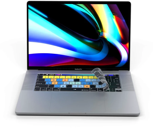 Alt view image 3 of 5 - Keyboard Cover Designed for Steinberg's Cubase for 13" & 16" MacBook Pro 2020+ ^^ Cover by Editors Keys ^^ Will not fit Other MacBook Models