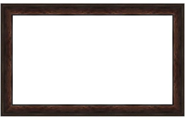 Alt view image 4 of 5 - Burlwood 50" Deco TV Frame for Samsung The Frame/Pro TVs