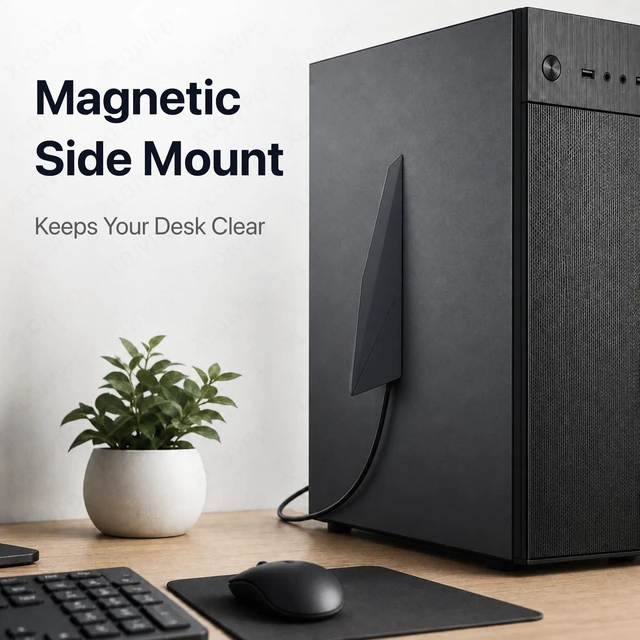 Alt view image 4 of 5 - SAMXI SMA WiFi 2T2R Dual Band Wi-Fi Moving Antenna 2.4G/5G Wi-Fi 6e for ASUS Rog Strix Z270 Z370 X370 Z390 Z490 X570 Z170 X299 /Gaming B550-PLUS B650-PLUS B760-PLUS PC Desktop Computer