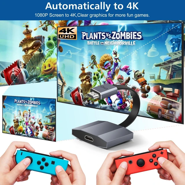 Alt view image 2 of 5 - 4K Gaming Upscaler & Enhancer, Convert 1080p Image Without Delay 4K@60fps