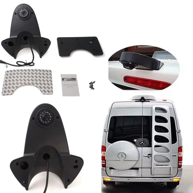 Alt view image 5 of 5 - Car Top Mount Reverse Parking Camera, for Benz Sprinter B906 209 210 211 213 214 215 216 218 309 310 311 313 314 315 316 318 319 324 411 413 414 415 416 418 424 510 513 (with 7 inch Mirror)