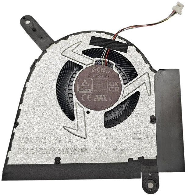 Alt view image 4 of 4 - BestParts CPU+GPU Cooling for ASUS TUF Gaming A16 (2024) FA607P