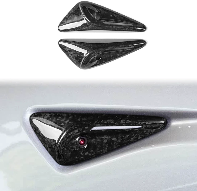 Main image of HJGHR Turn Signal Camera Cover Trim for Tesla Model 3/Y 2024-2026 HW4.0