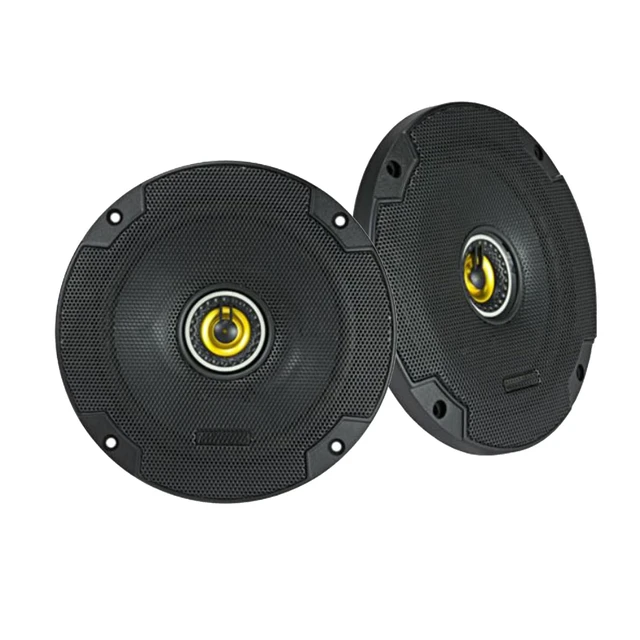 Alt view image 2 of 4 - Car Speaker Set Combo Of 2 Kicker 46CSC654 6.5" 600W 2-Way CS-Series Car Audio Speakers, 2 Kicker 46CSC684 6x8" 450W 2-Way Car Coaxial Stereo Speakers, Enrock 50 Foot 16-Gauge Speaker Wire
