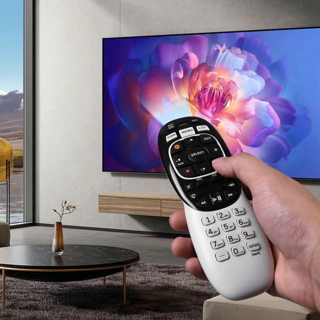Alt view image 4 of 5 - 2 Packs Universal RC73 IR/RF Remote Control Replacement Compatible with DirecTV HR20 HR21 HR34 HR44 HR54 DVR Satellite Dish Receiver