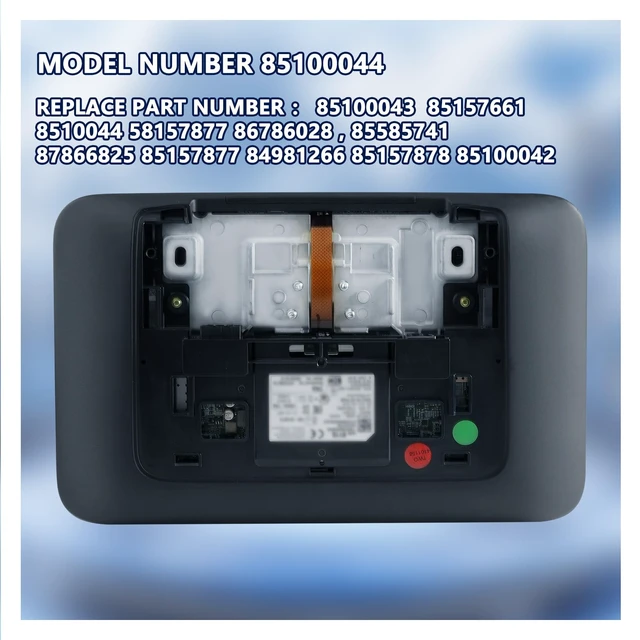 Alt view image 2 of 5 - 85100044 12.6" LCD Display in Headrest Back SEAT TV DVD with Case Fit for 2021-2023 Chevy Suburban and GMC Yukon XL Models