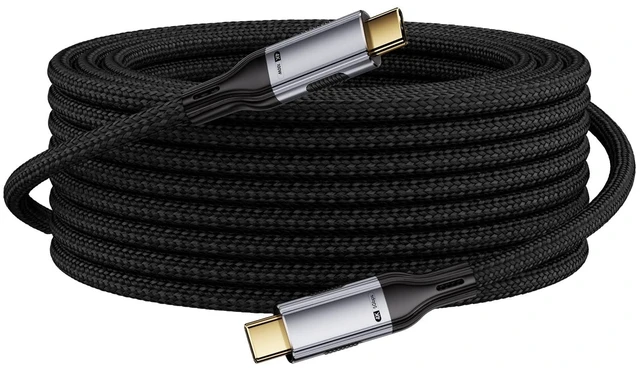 Main image of MALGSSD USB C to USB C Cable 32Ft, 5Gbps Data Transfer, 100W PD Fast Charging, 4K@60Hz Video Support, Durable Braided Nylon, Type C Compatible for iPhone 17, MacBook Pro Air, Portable Monitor