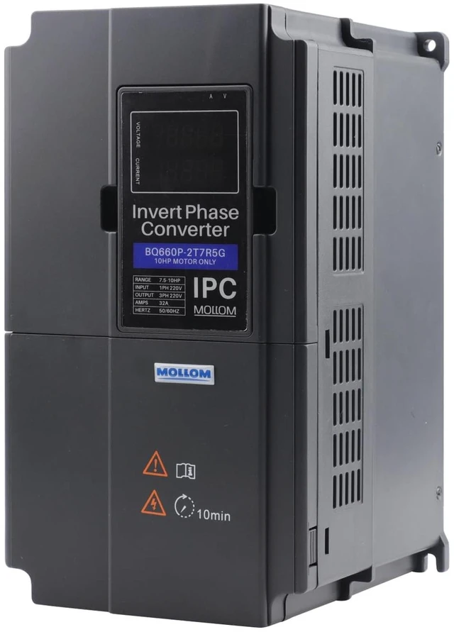 Main image of Mollom 7.5KW 220V Single to Three Phase Power IPC