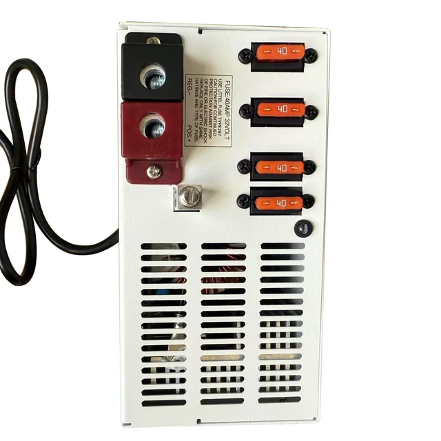 Alt view image 2 of 5 - Lamerto 75Amp 12V RV Power Converter, 110V AC to 12V DC Power Supply, 4-Stage Smart Battery Charger for Camper Trailer Boat Marine # PM3-75 LK