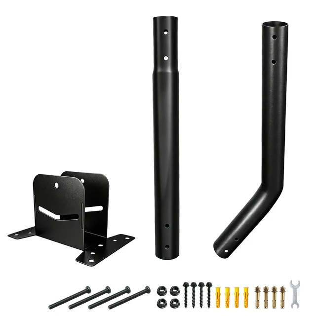 Alt view image 2 of 5 - ZUIWAN Starlink Pole Mount - 1.5" x 35" Heavy Duty J-Mount for Starlink Mini Mount, Gen 4 Mount, Standard 4 Mount - Complete Starlink Mounting Kit for Roof Mount, Wall Mount, and Antenna Mast