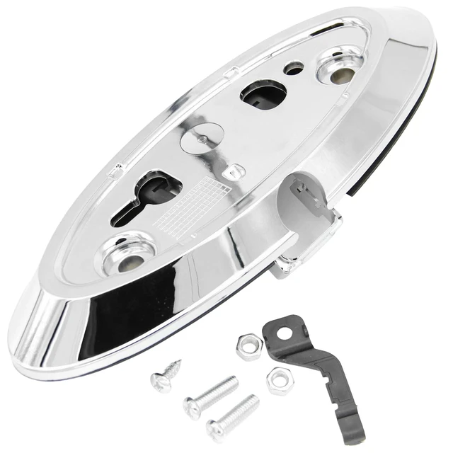 Alt view image 2 of 5 - Tailgate Backup Camera Housing Kit for Ford F-150 2010-2014 Replacement AL3Z19H511A 1Pcs Sliver