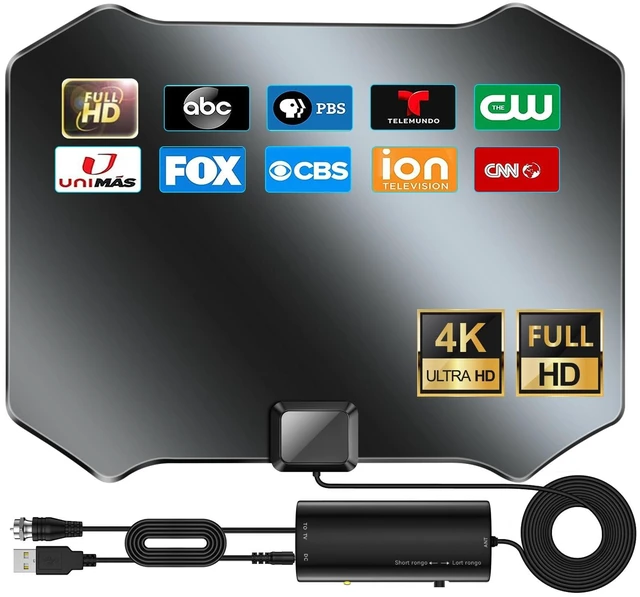 Main image of Digital TV Antenna for Smart TV Indoor, TV Antenna for Local Channels
