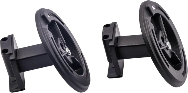Alt view image 4 of 5 - Velocitrans 2pcs Ceiling Bracket Mount, for Bose OmniJewel Lifestyle 650 850 Home Entertainment System Speakers, Heavy Duty Cast Iron Low Profile Dual Ceiling Mounts Holder Kit