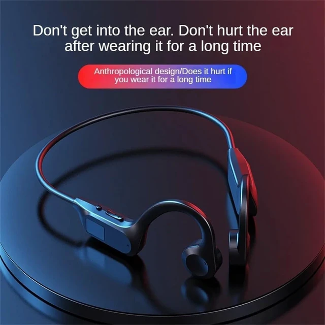 Alt view image 2 of 4 - mocodi Bone Conduction Headphones Bluetooth Amplifier for Seniors & Adults - Open-Ear Design for Comfortable Daily Use, Up to 9-Hour Battery, IP67 Water