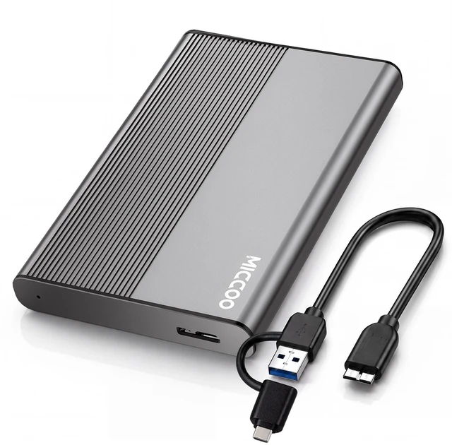 Main image of MICCOO 500GB External Hard Drive HDD, USB 3.0 Portable Expansion Storage