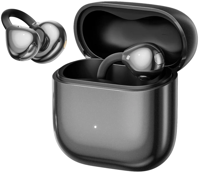 Main image of CHENRUIDA Everyday Lightweight Clip On Earbuds-Open Ear Headphones(Black)