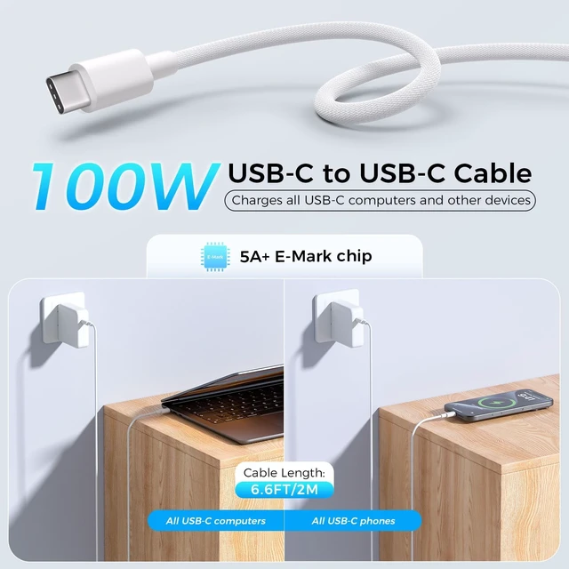Alt view image 5 of 5 - 96W Magnetic Charger Kit for MacBook Pro 14/16,MacBook Air 13/15(2021-2026)