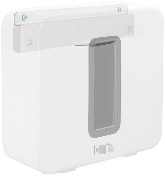 Main image of Wall Mount for Sonos Sub Gen 3 and Gen 2 - Heavy Duty Mounting Brackets With Hardware Kit, White