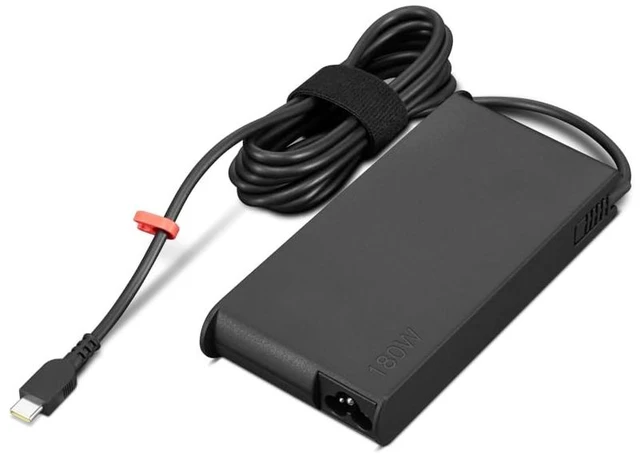 Main image of Lenovo ThinkPad Mobile Workstation 180W USB-C GaN Slim AC Adapter for ThinkPad P16 Series-P16 G3 21RQ 21RR, ThinkPad T16g Series-T16g G3 21V5 21V6, ADL180YGSLC3A, SA10R17032, 5A11K67872.