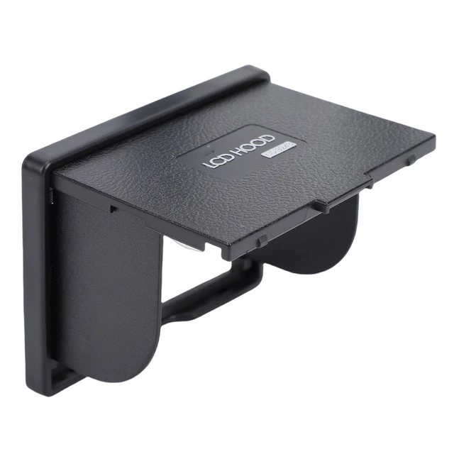 Alt view image 3 of 5 - Eminchu LCD Hood for 3.2 Inch Camera Screen, Magnet Sunshade Cover, Quick Disassembly Hood with Light Blocking, Ideal for D6, D750, D500, A7, A9, RX100 Series, 5D2, 7D, 50D Cameras