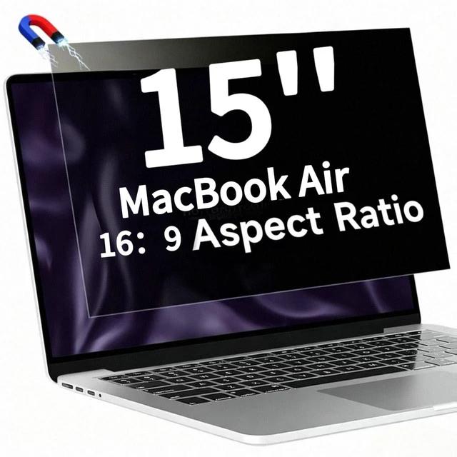 Main image of Magnetic privacy protection film detachable suitable for MacBook Air15-inch