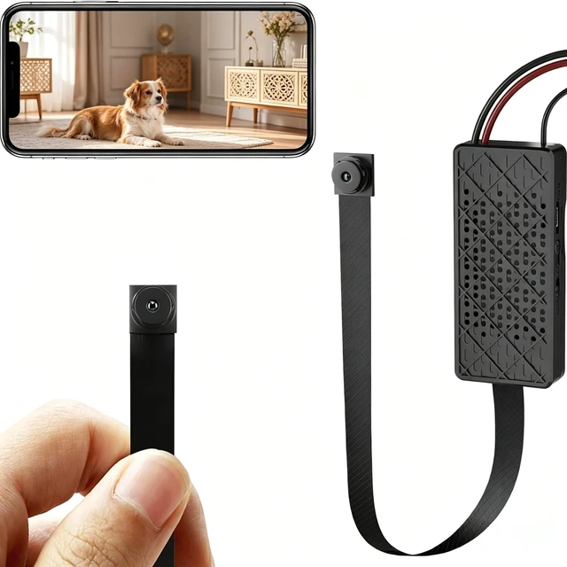 Main image of SAMMICINCO Mini Spy Camera DIY Wireless Surveillance Hidden Camera 1080P HD, Portable Compact Security Cam with Motion Detection for Home Office Indoor Outdoor