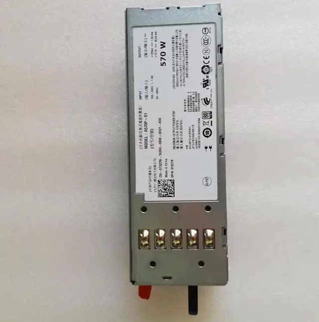 Alt view image 3 of 4 - For R710 T610 570W Server Power Supply C570A-S0 A570P-00 A570P-01 RXCPH FU100 VPR1M