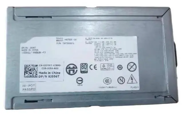 Alt view image 4 of 4 - For T5500 T5400 Switching Power Supply 875W N875EF-00 H875EF-00 W299G J556T NPS-875BB A D875E001L