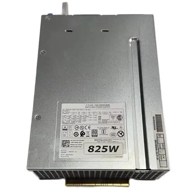 Alt view image 2 of 5 - For T7610 T7910 T5810 T7810 D825EF-02 0C2TXD H825EF-02 0FT7T6 825W Power Supply
