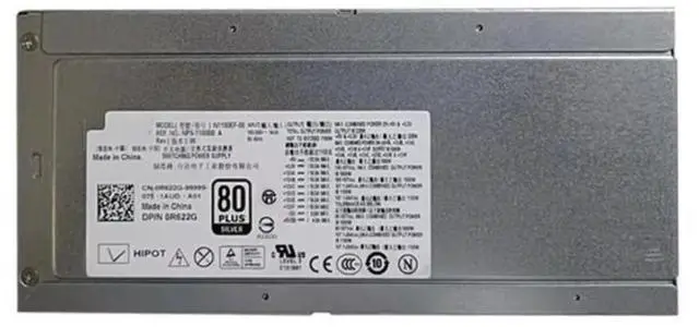 Alt view image 2 of 4 - For T7500 NPS-1100BB A H1100EF-00 N1100EF-00 G821T 0R622G 1100W Power Supply