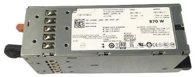 Alt view image 2 of 4 - For R710 T610 YFG1C 7NVX8 A870P-00 N870P-S0 NPS-885AB A Power Supply 870W