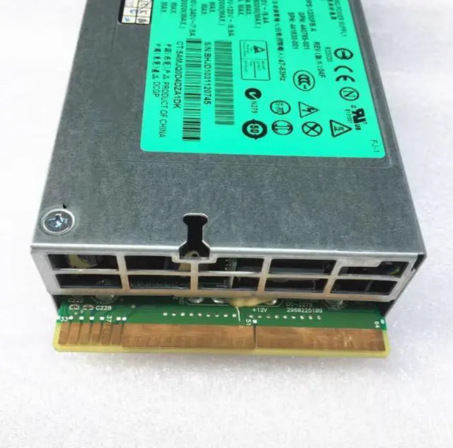 Alt view image 4 of 5 - For DPS-1200FB A HSTNS-PD11 440785-001 441830-001 438202-001 1200W Server Power Supply