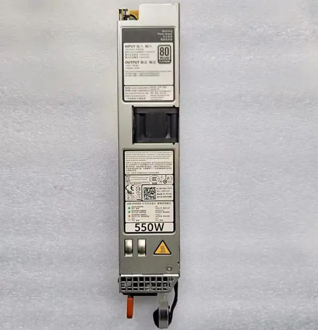 Alt view image 3 of 5 - For R320 R420 0RYMG6 0M95X4 D550E-S0 L550E-S0 550W Server Power Supply