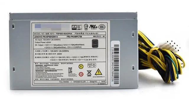 Main image of For FSP400-40AGPAA 54Y8936 00PC738 400W Server Power Supply 10Pin