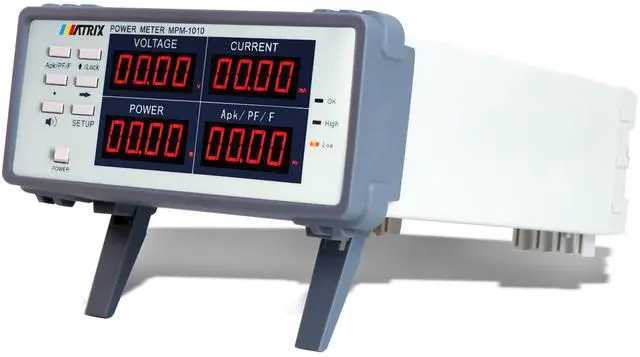 Alt view image 7 of 7 - MATRIX High-Precision Electrical Parameter Test Analyzer Digital Ac And Dc Power Meter Tester, Frequency Response 15hz-650hzAc Voltage Tester Range 0.3w~3000w