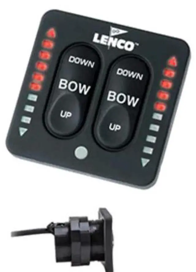 Main image of 15270-001LED Indicator Replacement LED Key Pad Compatible with Lenco Single Acotuator TrimTab Systems