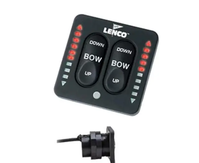 Alt view image 3 of 3 - 15270-001LED Indicator Replacement LED Key Pad Compatible with Lenco Single Acotuator TrimTab Systems