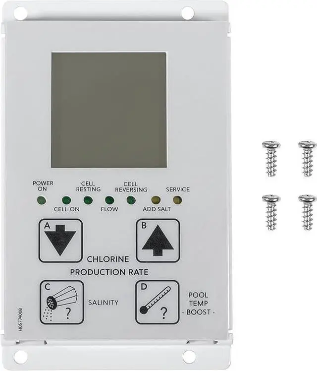 Main image of Replacement for Jandy R0467400 PCB User Interface Board For Zodiac Aquapure Nature2 Fusion Purelink Clormatic Power Control Water Purification Center Small Front Style After 12/2007 with 4 Screws
