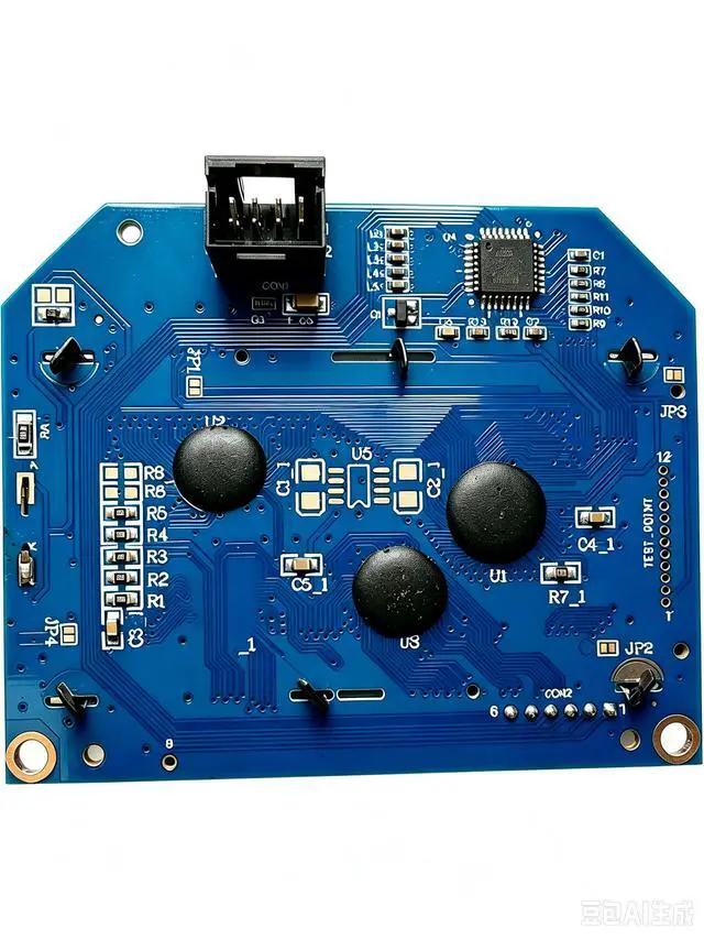 Alt view image 2 of 2 - 000006728 LCD Display Board for Manitowoc Ice Machines, Replaces OEM 000007827 - Module Only, No Housing