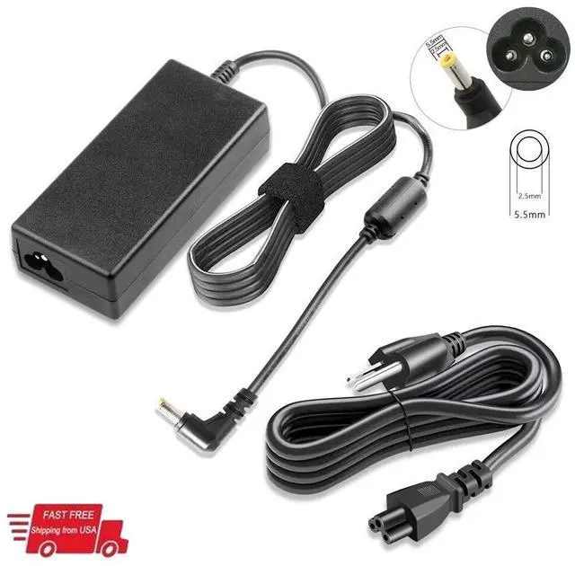 Main image of For Getac V110 F110 11.6" Rugged Tablet PC AC Adapter Charger Power Supply 65W