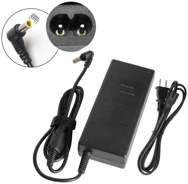 Alt view image 3 of 7 - For Sony Vaio PCG-81114L PCG-81115L PCG-61511L PCG-61611L AC Adapter Charger 90W