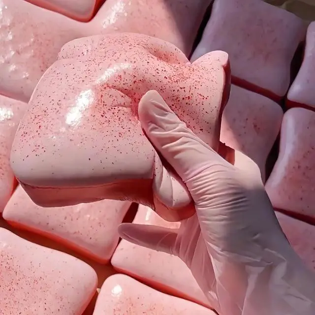 Alt view image 3 of 7 - Generic Brand Bread Butter Squishy,Slow Rising SquishyStocking Stuffers,Stress BallsStress Relief & Fidget Toys for ADHDParty Favor Gift (Pink)