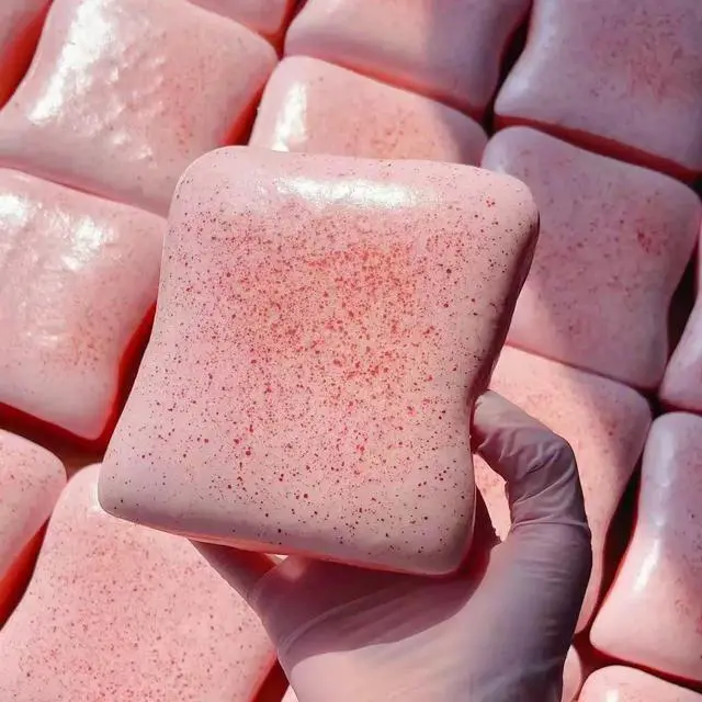 Alt view image 2 of 7 - Generic Brand Bread Butter Squishy,Slow Rising SquishyStocking Stuffers,Stress BallsStress Relief & Fidget Toys for ADHDParty Favor Gift (Pink)
