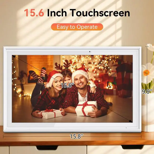 Alt view image 3 of 7 - Digital Calendar, 15.6 Inch Smart Wall Planner with Dual-Mode Touchscreen, Family Chore Chart & Schedule Sync Function, Ideal Household Gift for Ladies and Family